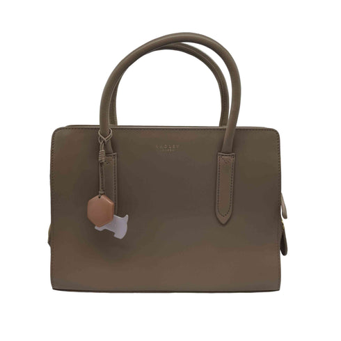 ラドリーロンドン RADLEY LONDON チャーム付き レザートートバッグ レディース