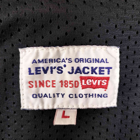 リーバイス Levis 90S ロゴワッペン ジップアップ ブルゾン メンズ import:L