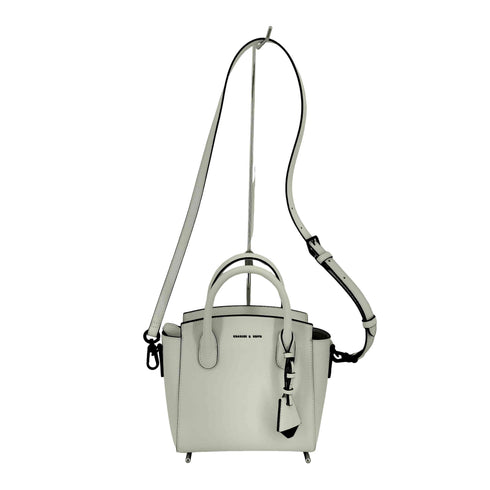 チャールズアンドキース CHARLES&KEITH クラシック ダブルトップ ハンド バッグ レディース