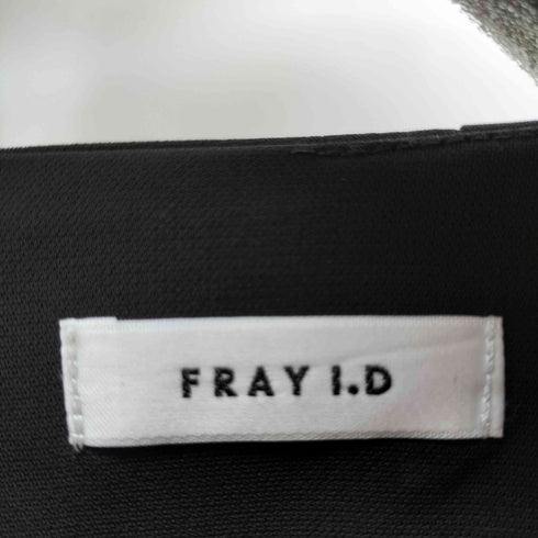 フレイアイディー FRAY I.D オープンショルダージョーゼットドレス レディース 0