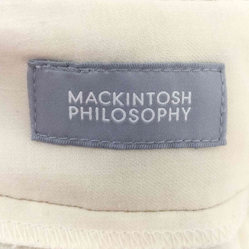 マッキントッシュフィロソフィー MACKINTOSH PHILOSOPHY ベルテッド コットンタックパンツ レディース 5