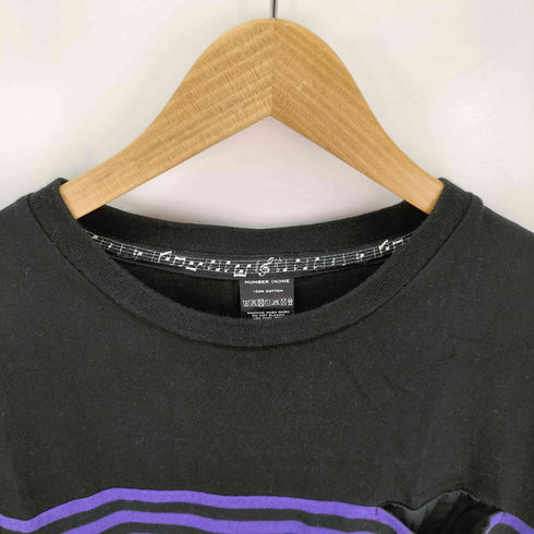 N NUMBER ボーダー 切替 Tシャツ メンズ JPN:3