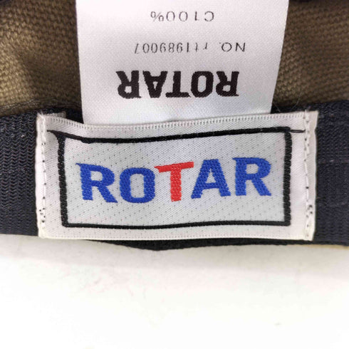 ローター ROTAR Canvas Pork pie キャンバス ポークパイ ハット メンズ