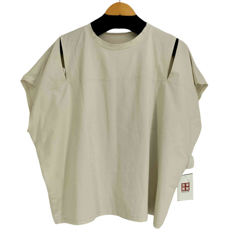 アングリッド Ungrid 26SS 水陸両用ショルダースリットTシャツ レディース JPN:M