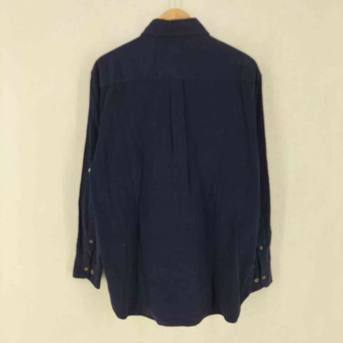 ノーティカ NAUTICA ロゴ刺繍 細畝コーデュロイ L/S レギュラーカラーシャツ メンズ JPN:M