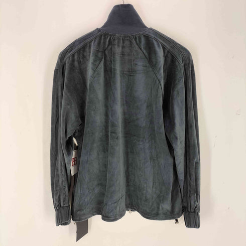 スタイリング styling ジップアップベロアブルゾン レディース F