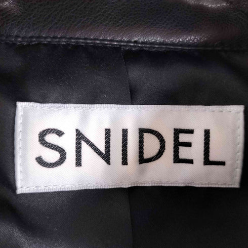 スナイデル snidel フェイクレザーブルゾン レディース ONE SIZE