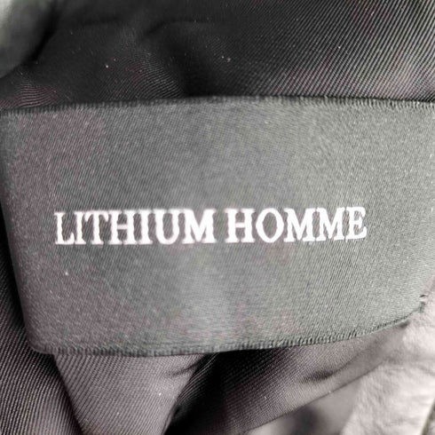 リチウムオム LITHIUM HOMME COW LEATHER SINGLE RIDERS メンズ JPN:42