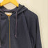 ステューシー Stussy 90-00S OLD AUTHENTIC OUTER GEAR 白タグ ワッフル サーマル ジップ フーディー パーカー メンズ import:M