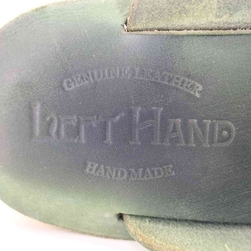 LEFT HAND ハンドメイド リアルレザーサンダル メンズ