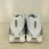 ナイキ NIKE Shox R4 White and Metallic Silver ローカットスニーカー レディース 24.5