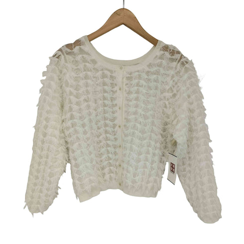 ノーリーズ NOLLEY’S カットフリンジ2WAYカーディガン レディース JPN:38