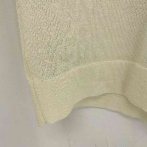 スピックアンドスパン Spick and Span シアーフォルムパフスリーブニット レディース