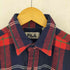 フィラスポーツ FILA SPORTS 90s 台湾製 レギュラーカラーL/S チェックネルシャツ メンズ JPN:M