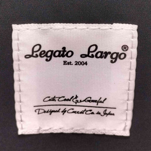 レガートラーゴ legato largo ナイロンミニリュック レディース