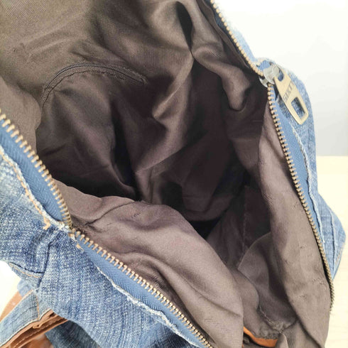 SIXTY 2WAY デニムレザーリュックサック レディース