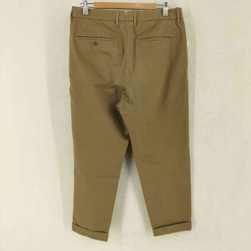 サイベーシックス SCYE BASICS sanhokin×yarn unevenness chino 1pleat trousers メンズ 38