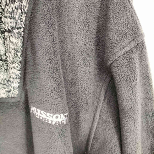 ミッソーニスポーツ MISSONI SPORTS ニット切替ハーフジップフリースジャケット メンズ XL