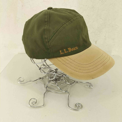 エルエルビーン L.L.Bean 80-90S USA製 ロゴ刺繍ジェットキャップ メンズ