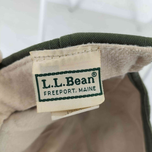 エルエルビーン L.L.Bean 80-90S USA製 ロゴ刺繍ジェットキャップ メンズ