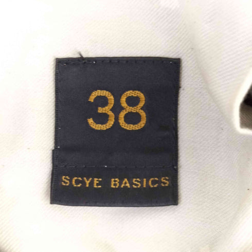 サイベーシックス SCYE BASICS タック イージーパンツ メンズ 38