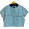 エイチアンドエム H&M ワッフルジャージートップス レディース import:M