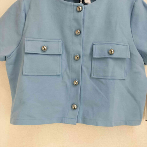 エイチアンドエム H&M ワッフルジャージートップス レディース import:M