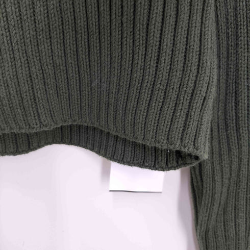 ザラ ZARA コットンクロップドニット レディース import:S