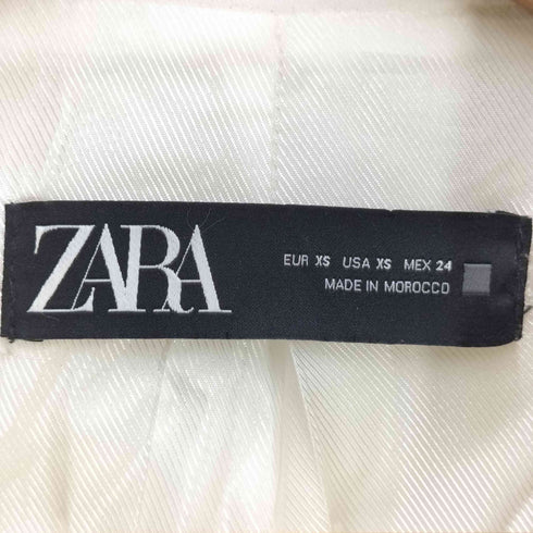 ザラ ZARA ボタンレス テーラードジャケット レディース import:XS