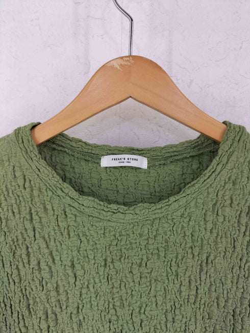 フリークスストア FREAKS STORE シャーリングL/S カットソー レディース FREE