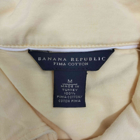 バナナリパブリック BANANA REPUBLIC PIMA COTTON S/S ポロシャツ メンズ import:M