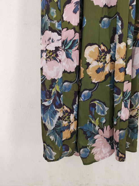 ザラ ZARA 花柄ワンピース レディース import:S