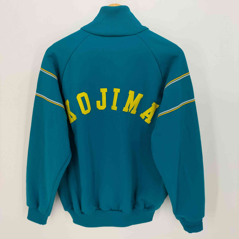 アディダス adidas 70-80S 西ドイツ製 デサント製 トレフォイルロゴ 背面 刺繍 トラック ジャケット メンズ import:L