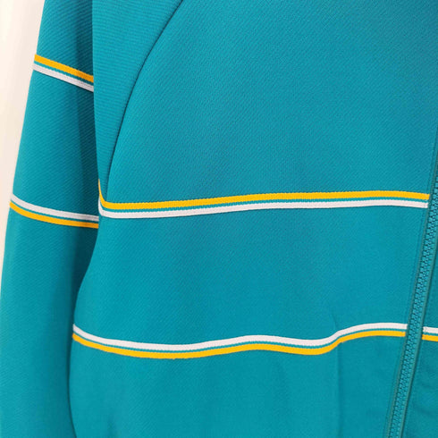 アディダス adidas 70-80S 西ドイツ製 デサント製 トレフォイルロゴ 背面 刺繍 トラック ジャケット メンズ import:L
