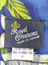 ロイヤルクリエーションズ ROYAL CREATIONS USA製 花柄 ワンピース レディース M