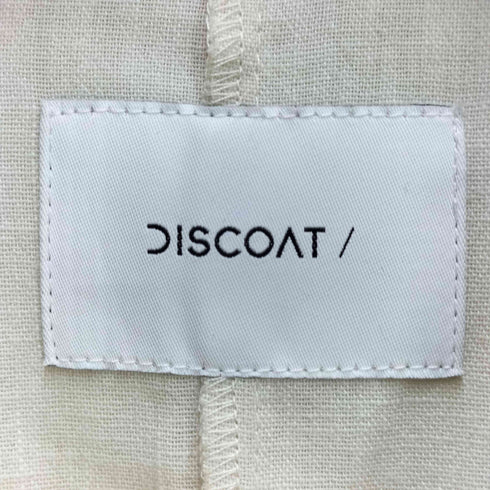 ディスコート Discoat リネンライク半袖シャツジャケット レディース FREE