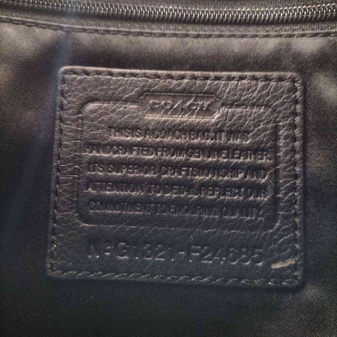 コーチ COACH レザー ショルダーバッグ レディース