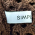 シンプリシテェ SIMPLICITE 25SS シアースキッパープルオーバー レディース