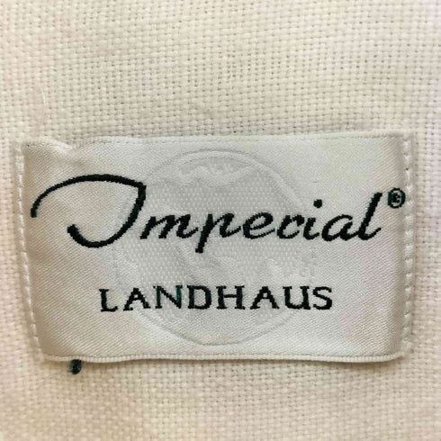 LANDHAUS ウッドボタン リネン L/S チロリアン シャツ メンズ EUR:44