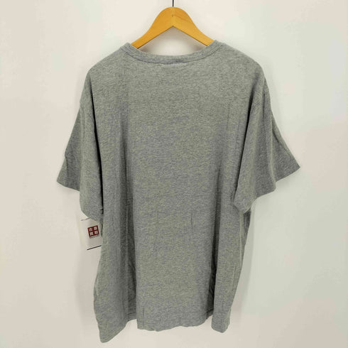 00S フロント US キャラクター 刺繍 クルーネック S/S Tシャツ メンズ import:XXL