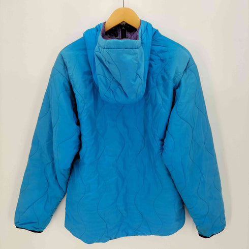 ワイルドシングス WILD THINGS 90s USA製 紙タグ PRIMALOFT リバーシブル 中綿 キルティング ナイロンジャケット メンズ import:M