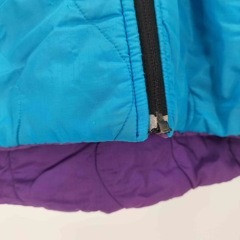 ワイルドシングス WILD THINGS 90s USA製 紙タグ PRIMALOFT リバーシブル 中綿 キルティング ナイロンジャケット メンズ import:M
