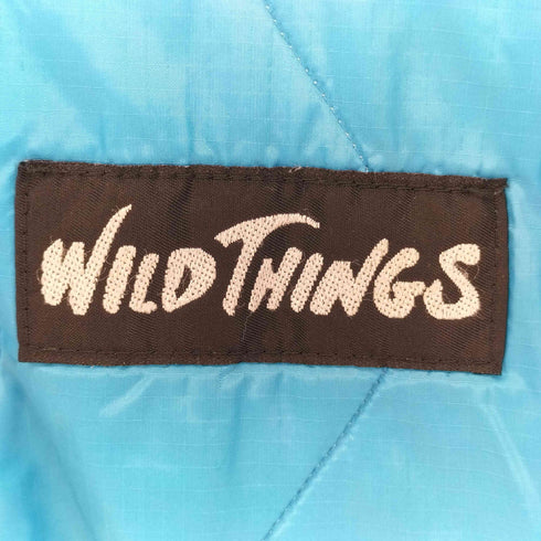 ワイルドシングス WILD THINGS 90s USA製 紙タグ PRIMALOFT リバーシブル 中綿 キルティング ナイロンジャケット メンズ import:M