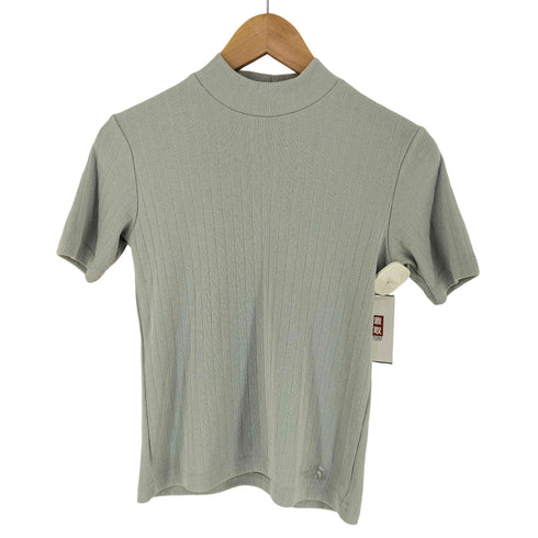 ザノースフェイス THE NORTH FACE S/S RIB MOCKNECK T レディース JPN:S