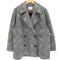 シップス SHIPS 24aw スライバー チェック ショート Pコート レディース JPN:36