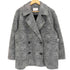 シップス SHIPS 24aw スライバー チェック ショート Pコート レディース JPN:36