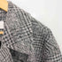 シップス SHIPS 24aw スライバー チェック ショート Pコート レディース JPN:36