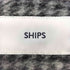シップス SHIPS 24aw スライバー チェック ショート Pコート レディース JPN:36