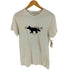 メゾンキツネ MAISON KITSUNE FOX STAMP CLASSIC TEE-SHIRT レディース M