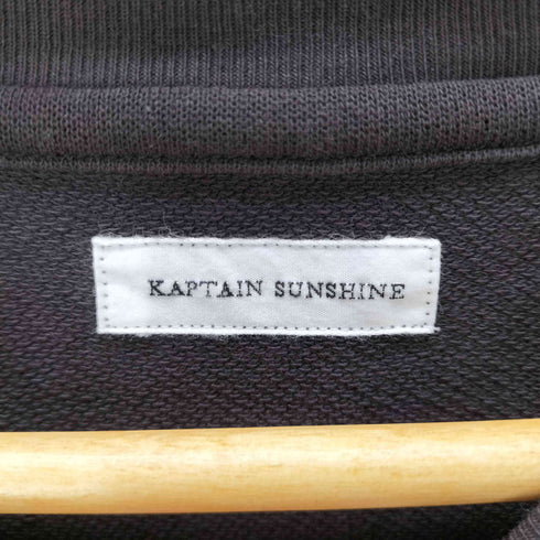 キャプテンサンシャイン KAPTAIN SUNSHINE 26SS Mini Terry L/S Pullover ミニテリー ロングスリーブ プルオーバー ロンT カットソー メンズ JPN:3